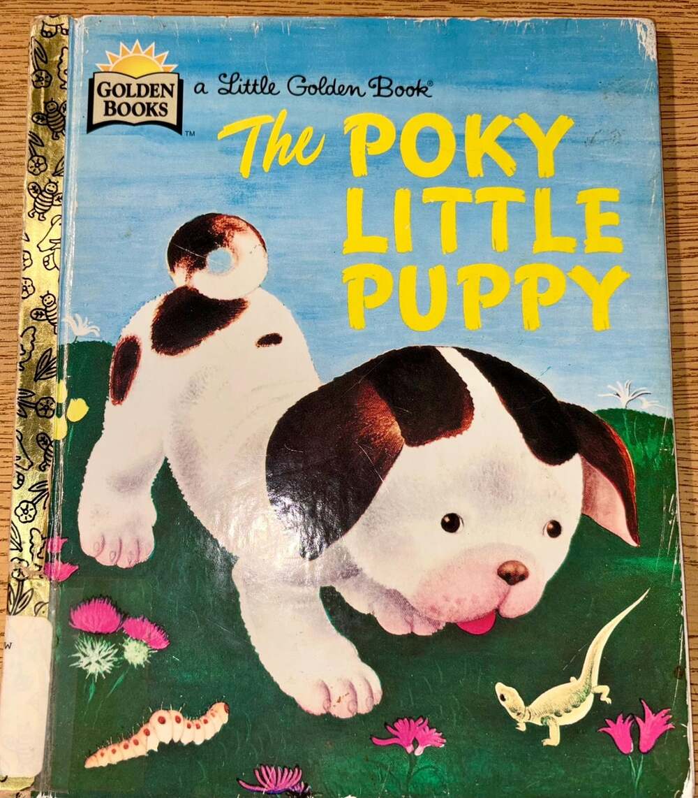The Poky Little Puppy | Vintage 1993 Little Golden Book | 1942 Classic Reprint |